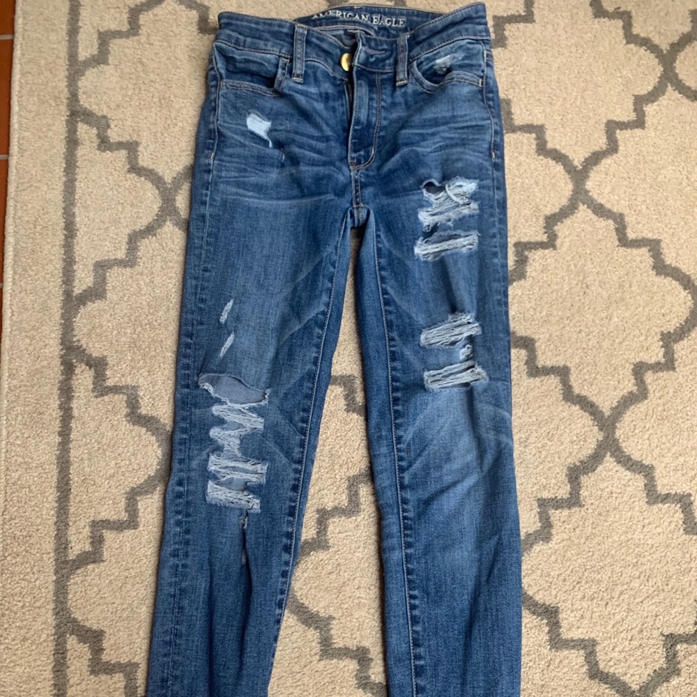 Ripped American Eagle Jeans